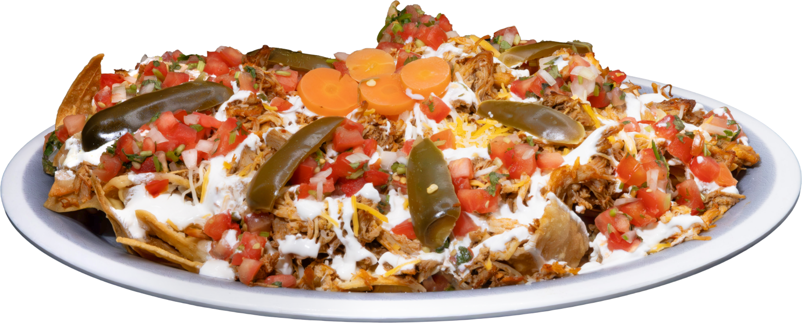 Large Nachos Potrillo Style — Los Potrillos